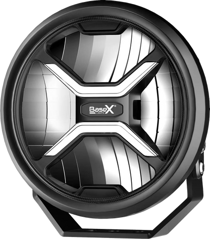 BaseX 9" LED Extraljus 120 W med Vitt/Orange Positionsljus – detaljbild