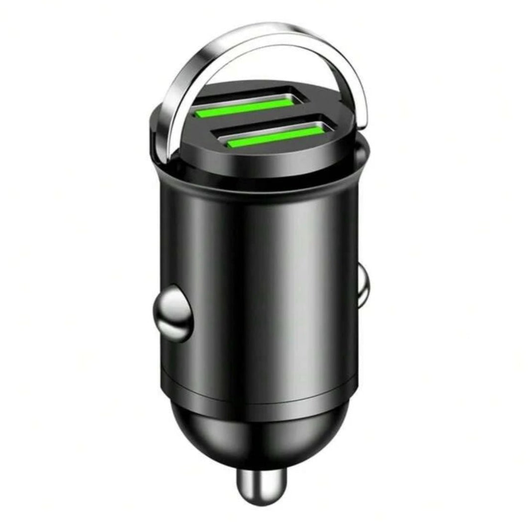 Billaddare 200W Snabbladdande – Dubbel USB för iPhone & Samsung - Carlevel - 