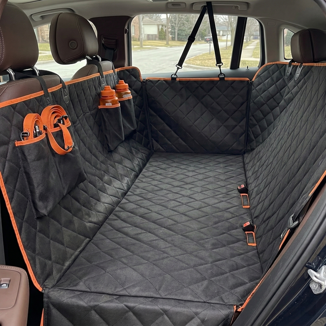 Bilsätesskydd för Hund – Vattentätt & Tvättbart Skydd för Baksäte – produktbild – Bilskydd > Hundskydd Till Bil
