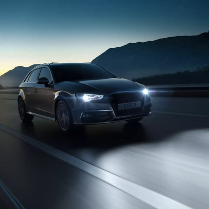 OSRAM – H7 Halogenstrålkastarlampa – Duo box – 2 – PACK – i användning | OSRAM