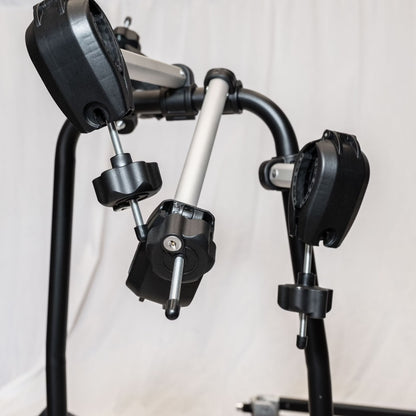 Cykelhållare Turtle Nordic – Dragkrok – För 4 cyklar – Låsbar & fällbar – alternativ vy