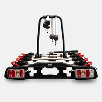Cykelhållare Turtle Nordic dragkrok 4 cyklar