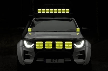 Extraljus SQR 3” 3500lm Driving Beam, OZZ Lights – extrabild | OZZ
