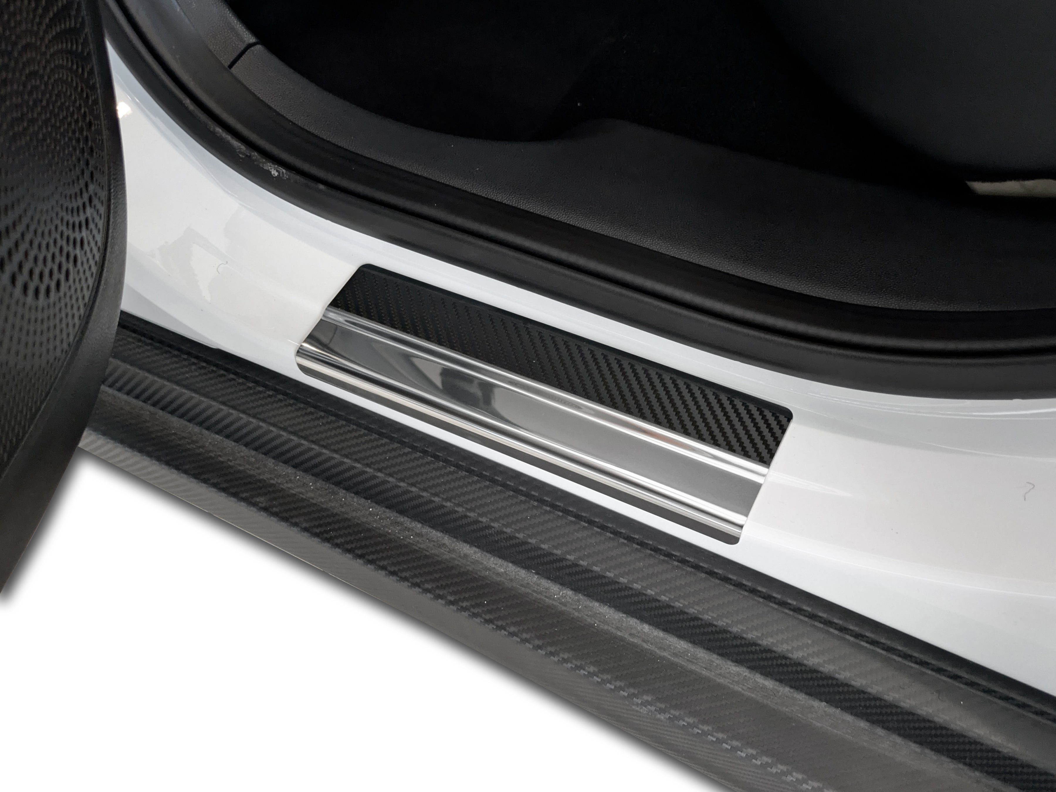 Tröskelskydd Dongfeng Shine 2025+ – kolfiber-look