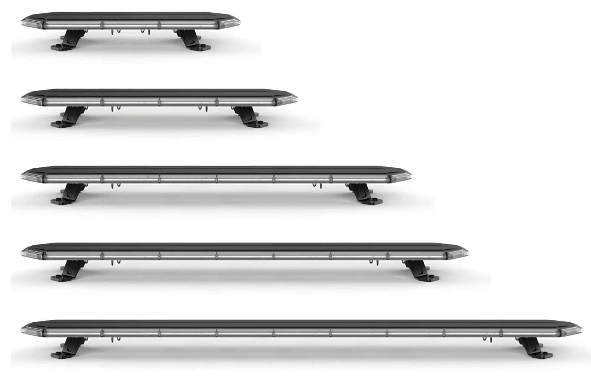 Flextra Slim LED Blixtljusramp – Ultratunn, E-godkänd, 24V – produktbild