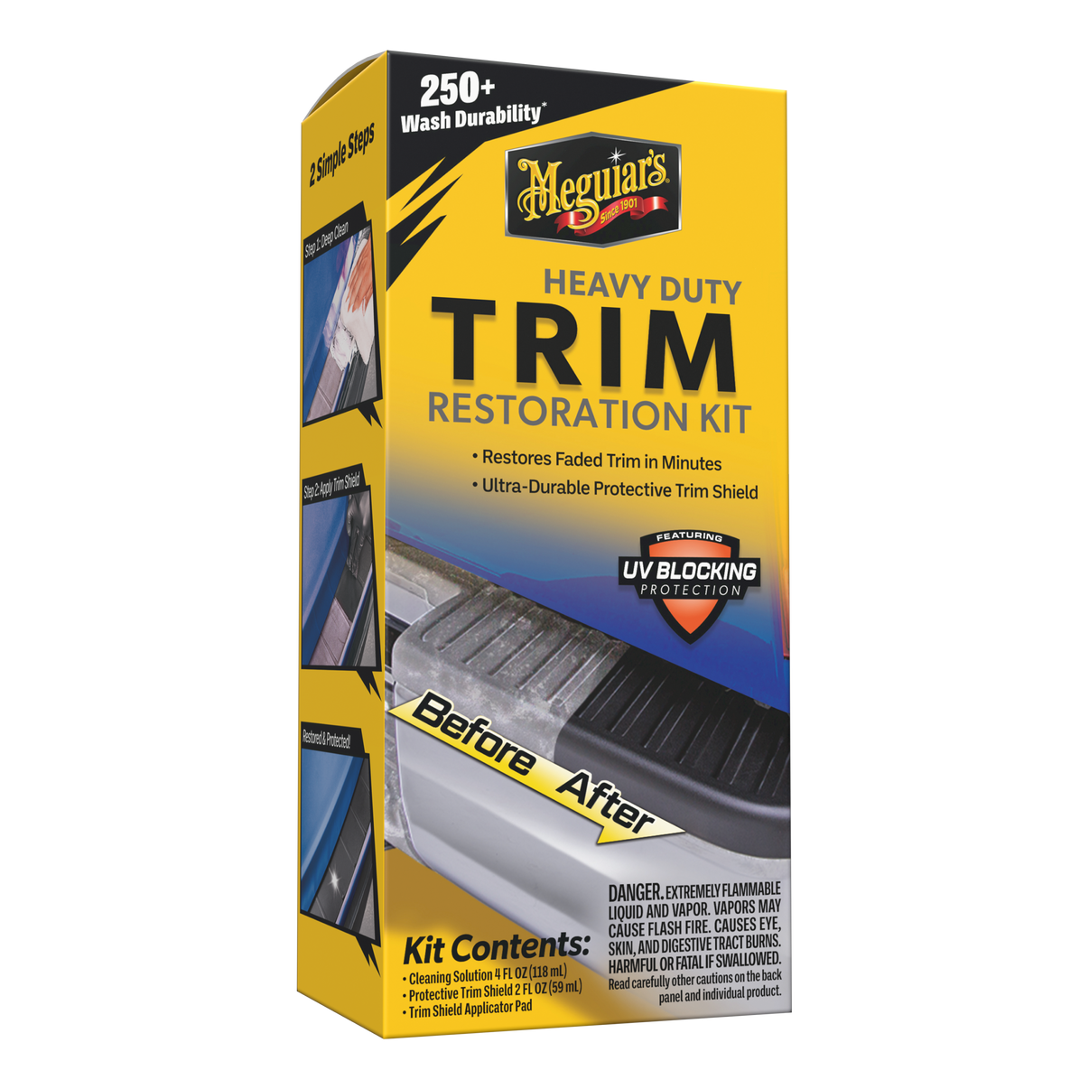 Meguiar’s Heavy Duty Trim Restoration Kit – närbild detaljer | Meguiar's