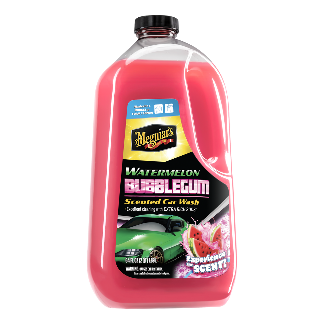 Meguiar’s Watermelon Bubblegum Scented Car Wash – produktbild framifrån | Meguiar's