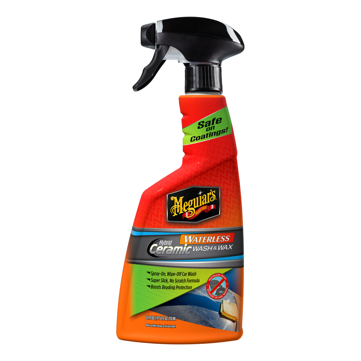 Meguiar's Hybrid Ceramic Waterless Wash & Wax – produktbild framifrån | Meguiar's