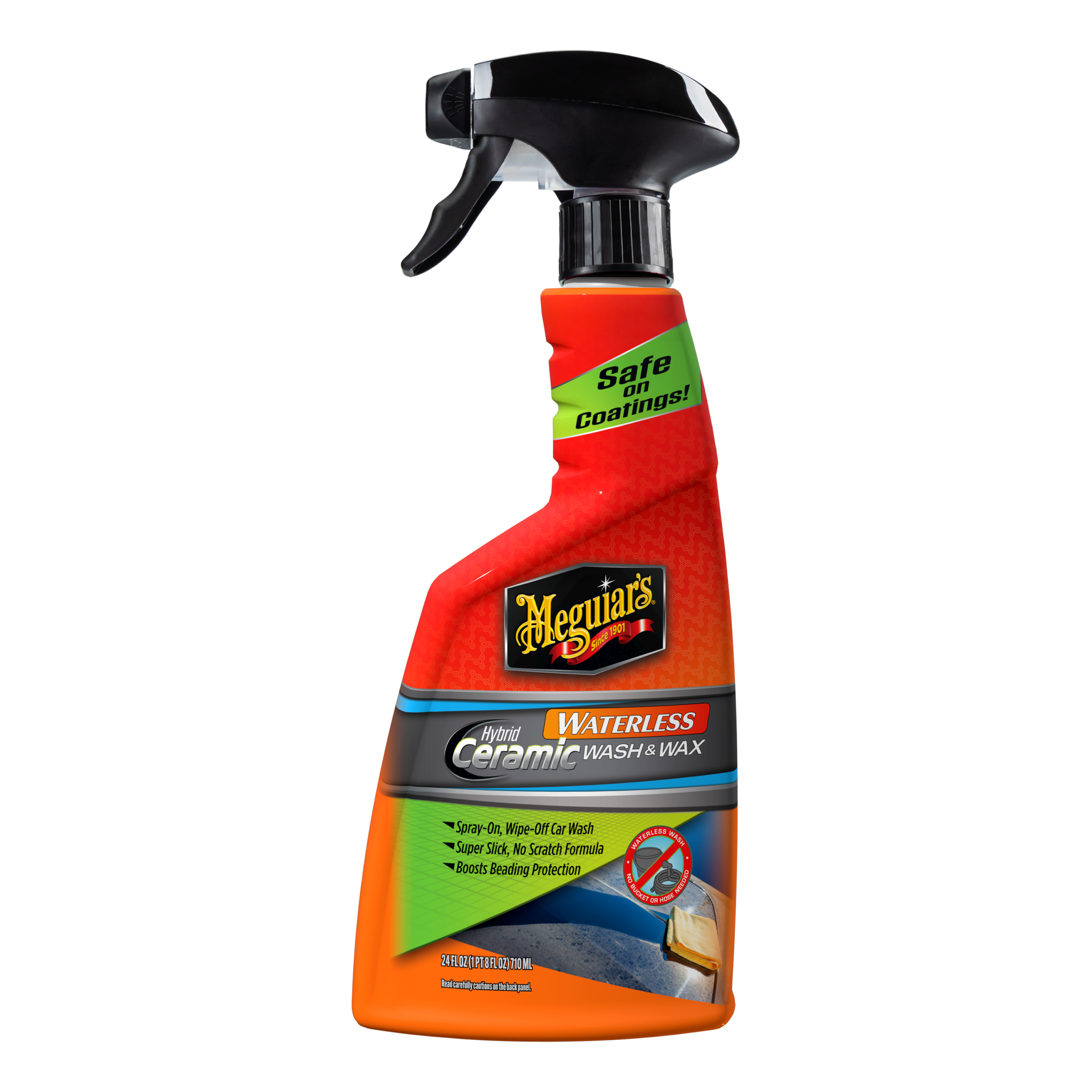 Meguiar's Hybrid Ceramic Waterless Wash & Wax – produktbild framifrån | Meguiar's