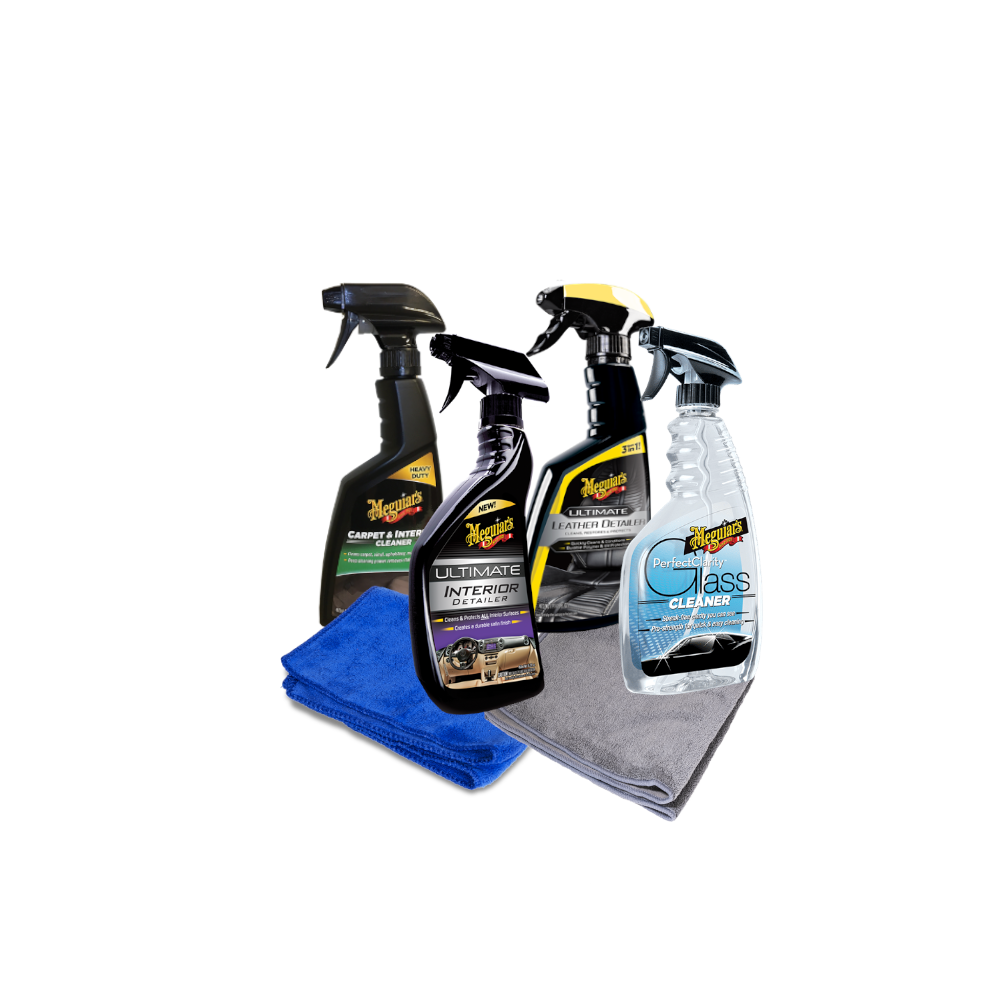 produktbild framifrån visande Interiörpaket – 6 – delar – Meguiar's