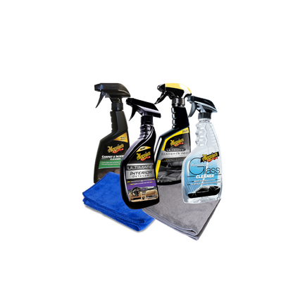 produktbild framifrån visande Interiörpaket – 6 – delar – Meguiar's