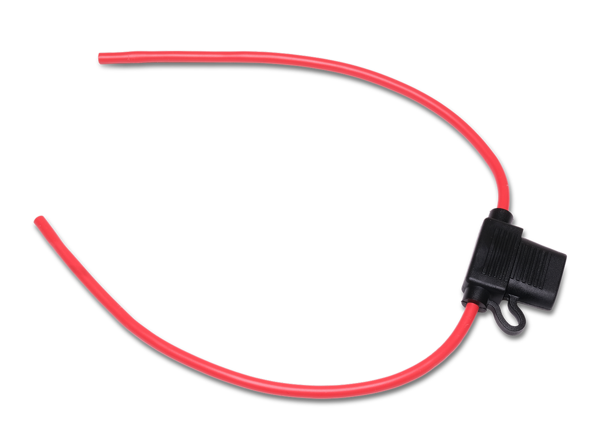 Luxtar Fuse holder – 15A – AWG11 – Fuse included – produktbild framifrån | LUXTAR