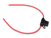 Luxtar Fuse holder – 15A – AWG11 – Fuse included – produktbild framifrån | LUXTAR