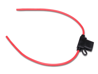 Luxtar Fuse holder – 15A – AWG11 – Fuse included – produktbild framifrån | LUXTAR