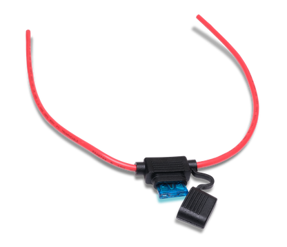 Luxtar Fuse holder – 15A – AWG11 – Fuse included – närbild detaljer | LUXTAR