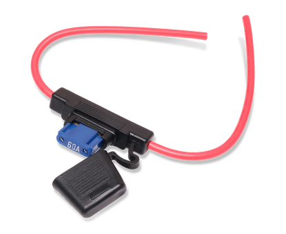 Luxtar Fuse holder – 60A – AWG8 – Fuse included – närbild detaljer | LUXTAR