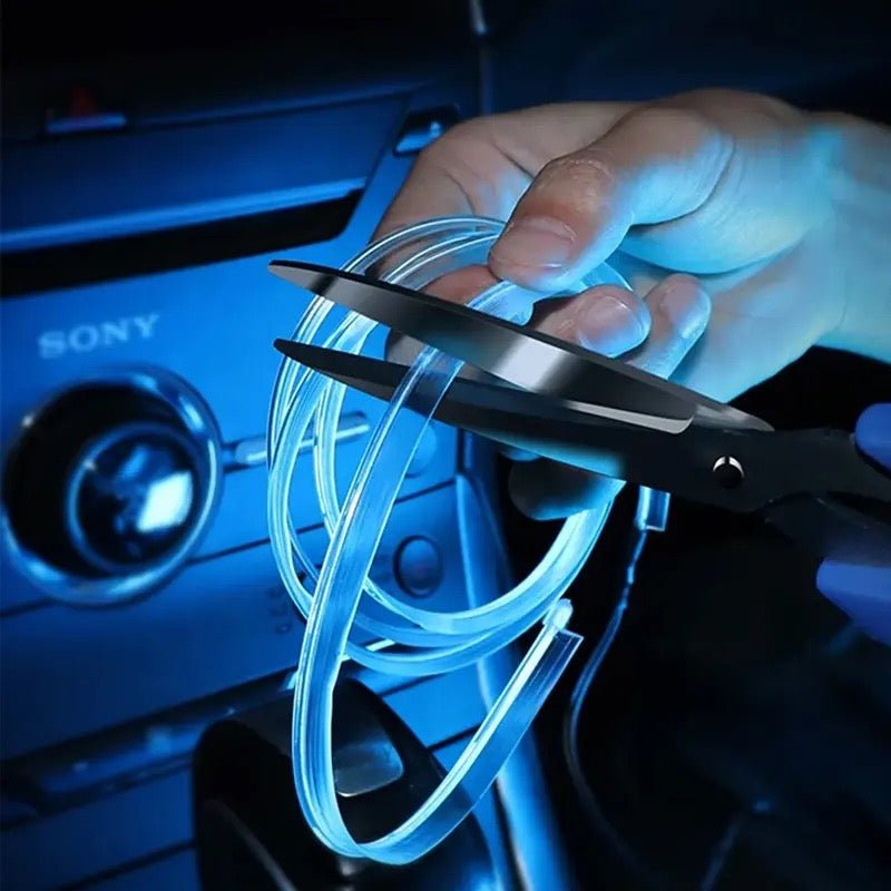 GlowStrip – Flexibel RGB LED Dekorlist med Appstyrd Belysning för Bil - Carlevel - 