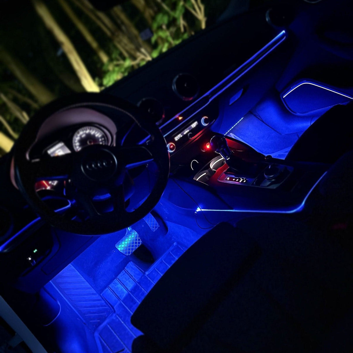 LED Interiörbelysning med App Kontroll – Anpassningsbar Färg & Ljusstyrka | Bil & Hem - Carlevel - 