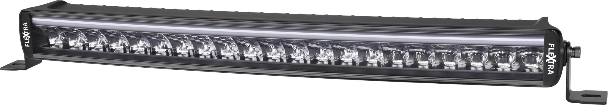 Flextra LED-ramp 20" Curved med Positionsljus – 210 W – detaljbild