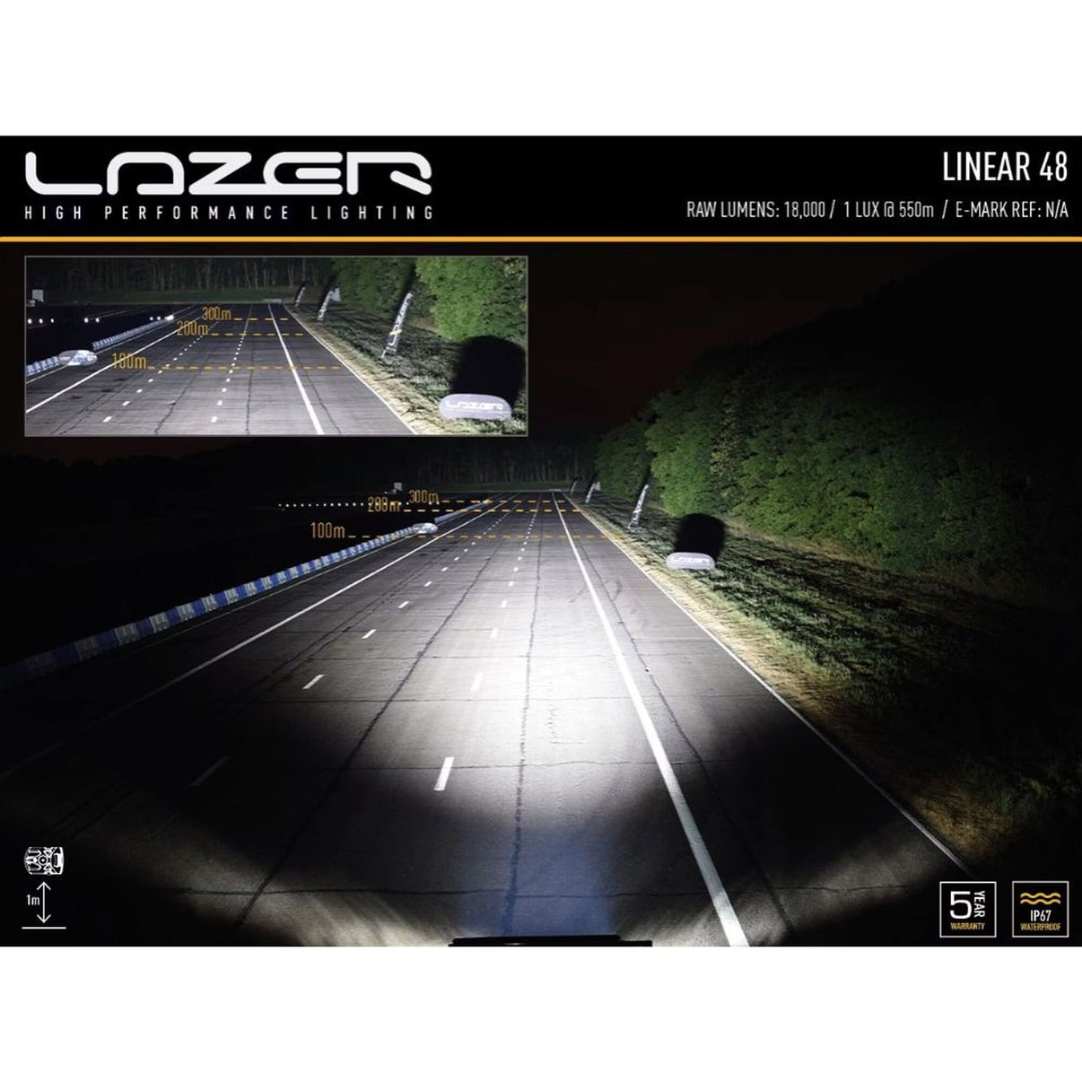 LED-ramp Linear 48 – 128 cm, 18 000lm – bild 6