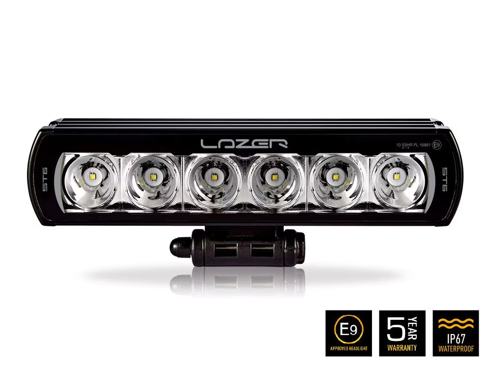 LED-ramp ST6 Evolution 6402lm – Kompakt 11" ramp med Drive-ljusbild – detaljbild