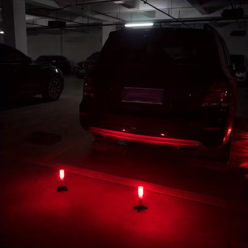 LED Varningsljus 2-pack – Magnetfäste, Förvaringslåda, Bil/Båt/Lastbil – alternativ vy