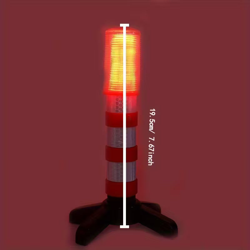 LED Varningsljus 2-pack – Magnetfäste, Förvaringslåda, Bil/Båt/Lastbil – användning