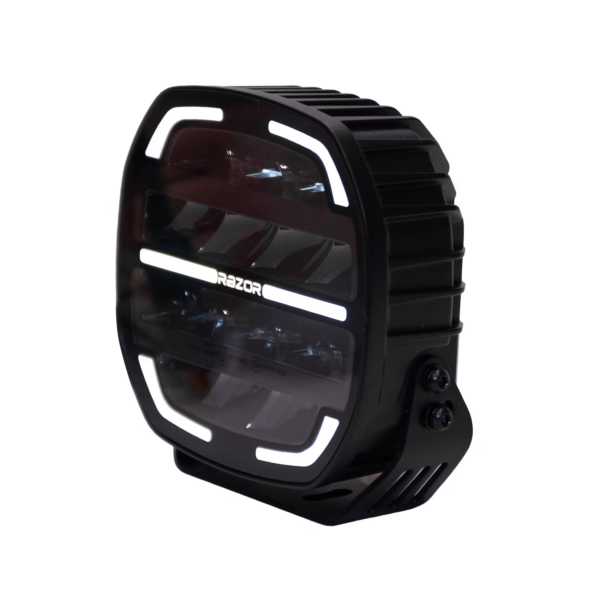 LED Extraljus Razor Dragon 7" 130W – Combo Beam, E-märkt & Positionsljus – alternativ vy