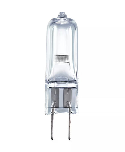 OSRAM halogenlampa – G6,35 – 24V/250W – närbild detaljer | OSRAM