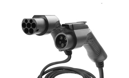 Laddkabel Typ 1 till Typ 2 3,7 kW 230 V 16A 1-fas Evconnect – Mode 3 laddkabel – i användning | Evconnect
