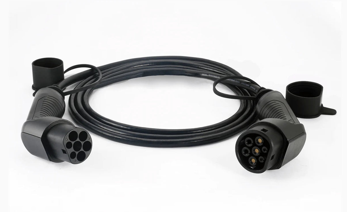 EVconnect Laddkabel Typ 2 till Typ 2 – 11 kW 400 V 16 A 3 - fas - Carlevel - Laddkablar för laddstolpe/laddbox (Mode 3)