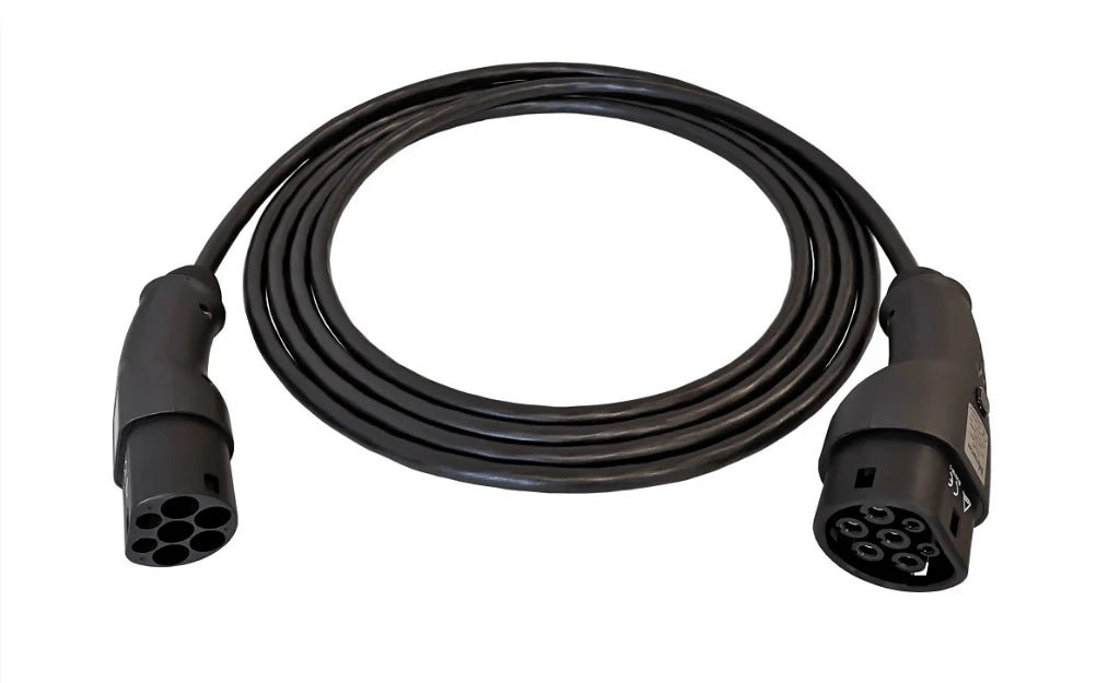 EVconnect Laddkabel Typ 2 till Typ 2 – 11 kW 400 V 16 A 3 - fas - Carlevel - Laddkablar för laddstolpe/laddbox (Mode 3)