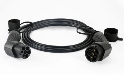 EVconnect Laddkabel Typ 2 till Typ 2 – 3,7 kW 230 V 16 A 1 - fas - Carlevel - Laddkablar för laddstolpe/laddbox (Mode 3)