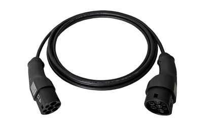 EVconnect Laddkabel Typ 2 till Typ 2 – 3,7 kW 230 V 16 A 1 - fas - Carlevel - Laddkablar för laddstolpe/laddbox (Mode 3)