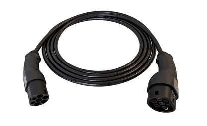 EVconnect Laddkabel Typ 2 till Typ 2 – 7,4 kW 230 V 32 A 1 - fas - Carlevel - Laddkablar för laddstolpe/laddbox (Mode 3)