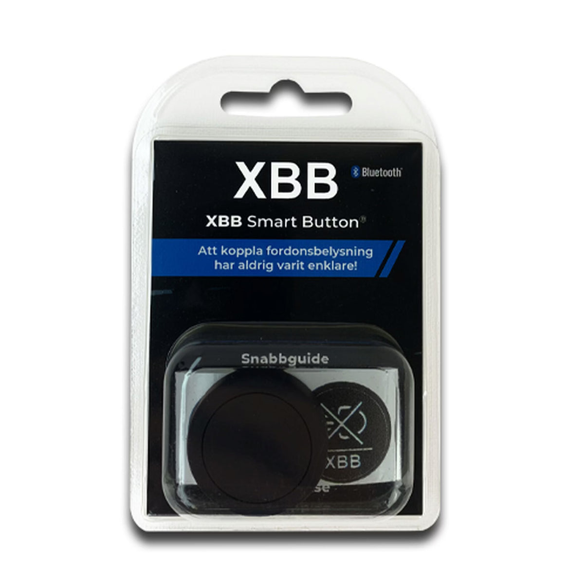LED Extraljus XBB Smart Button – Trådlös knapp för styrning av och belysning