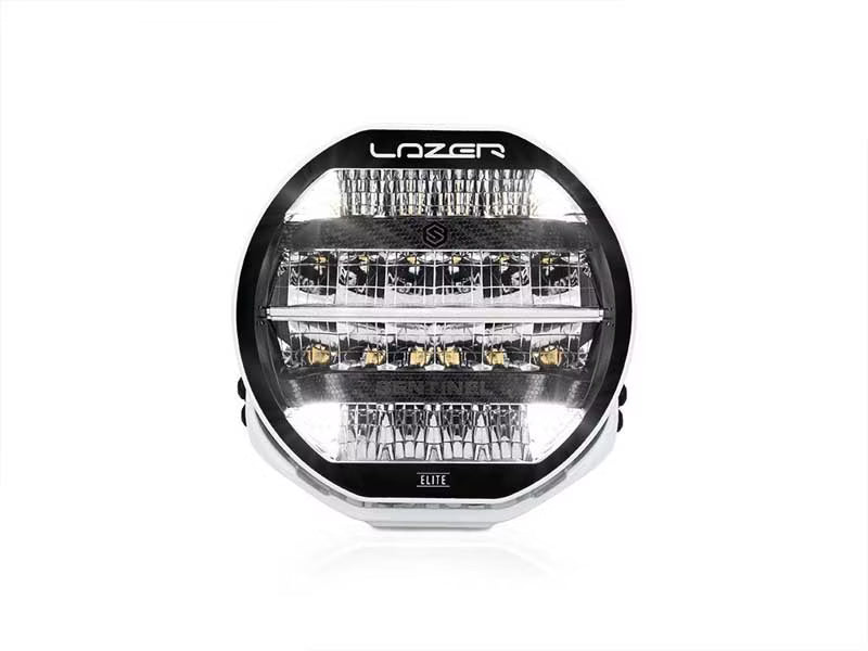 LED Extraljus Sentinel Elite 9" Vit med Positionsljus – detaljbild