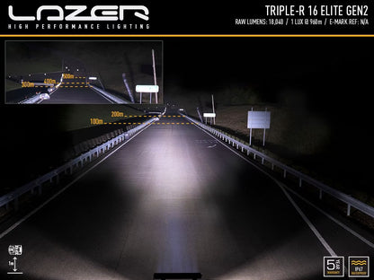 LED-ramp Triple-R 16 Elite Gen2 – 18 040 lm & 960 m räckvidd – alternativ vy