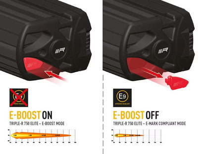 LED-ramp Triple-R 750 Elite Gen2 – 5068 lm & 517 m räckvidd – närbild