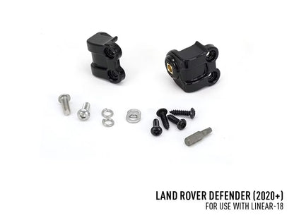 Grillkit extraljus Linear 18 – Land Rover Defender 2020 – närbild