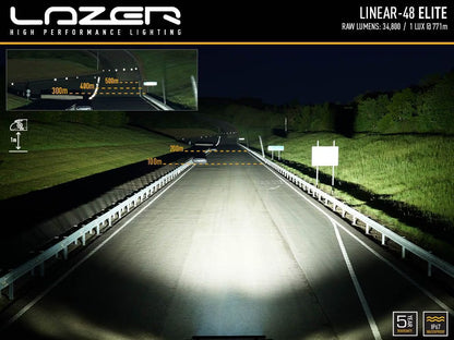 LED-ramp Linear 48 Elite – 128 cm, 34 800lm, E-godkänd, lågprofil – bild 9