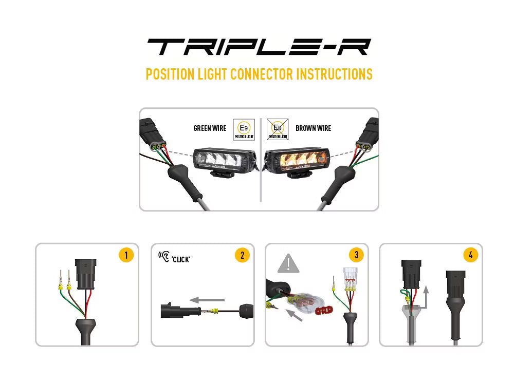 LED-ramp Triple-R 1000 Gen2 – Positionsljus & E-Boost – bild 7