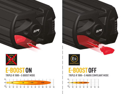 LED-ramp Triple-R 1000 Gen2 Vit – E-Boost & Positionsljus – bild 6