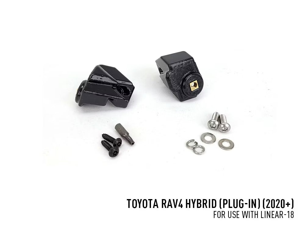 Grillkit extraljus Linear 18 Elite – Toyota RAV4 Plug-in Hybrid – alternativ vy