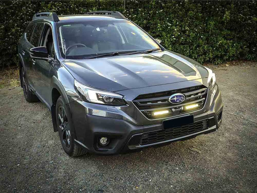 Grillkit extraljus Linear 6 – Subaru Outback 2020 – produktbild