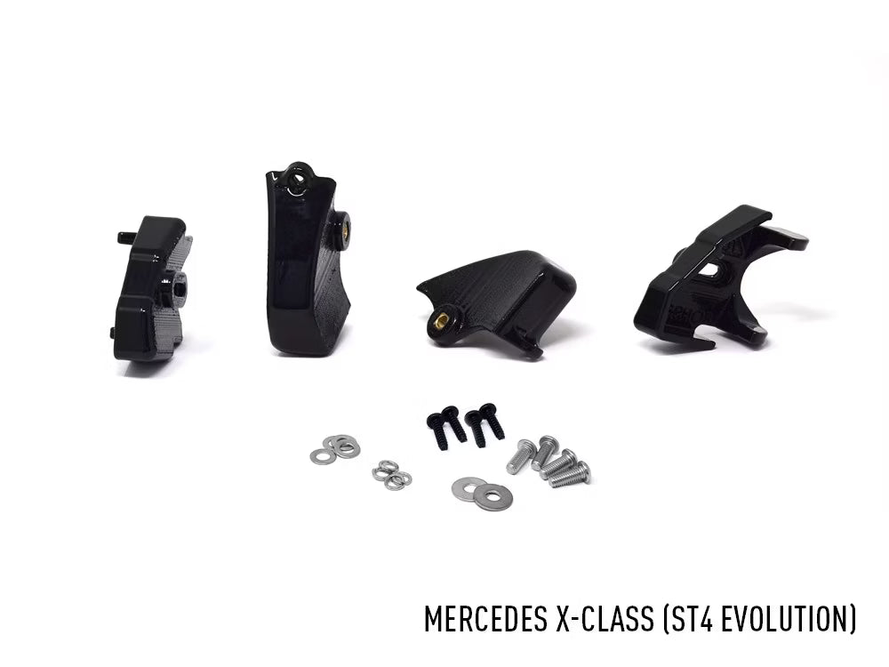 Grillkit extraljus ST4 – Mercedes X-Klass LED Extraljus 4136 lm – närbild