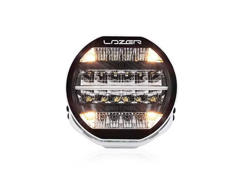 LED Extraljus Sentinel 9" Vit med E-Boost 87W – närbild