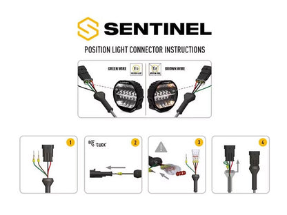 LED Extraljus Sentinel 9" Vit med E-Boost 87W – bild 8