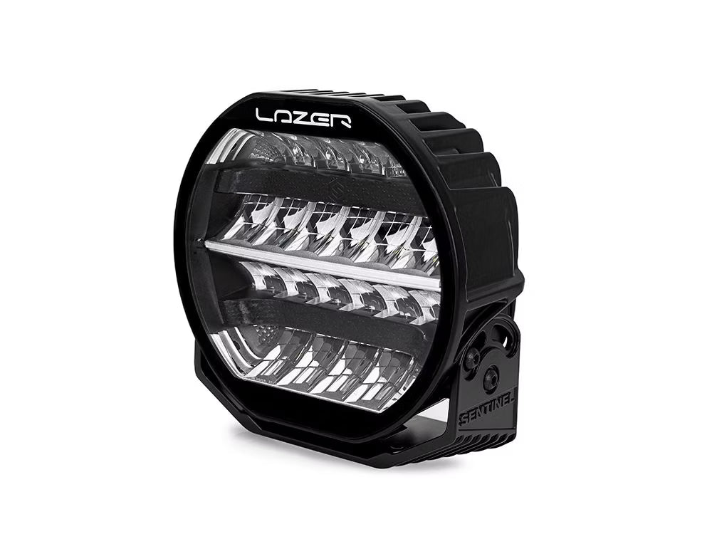 LED Extraljus Sentinel Black 9" med E-Boost – detaljbild