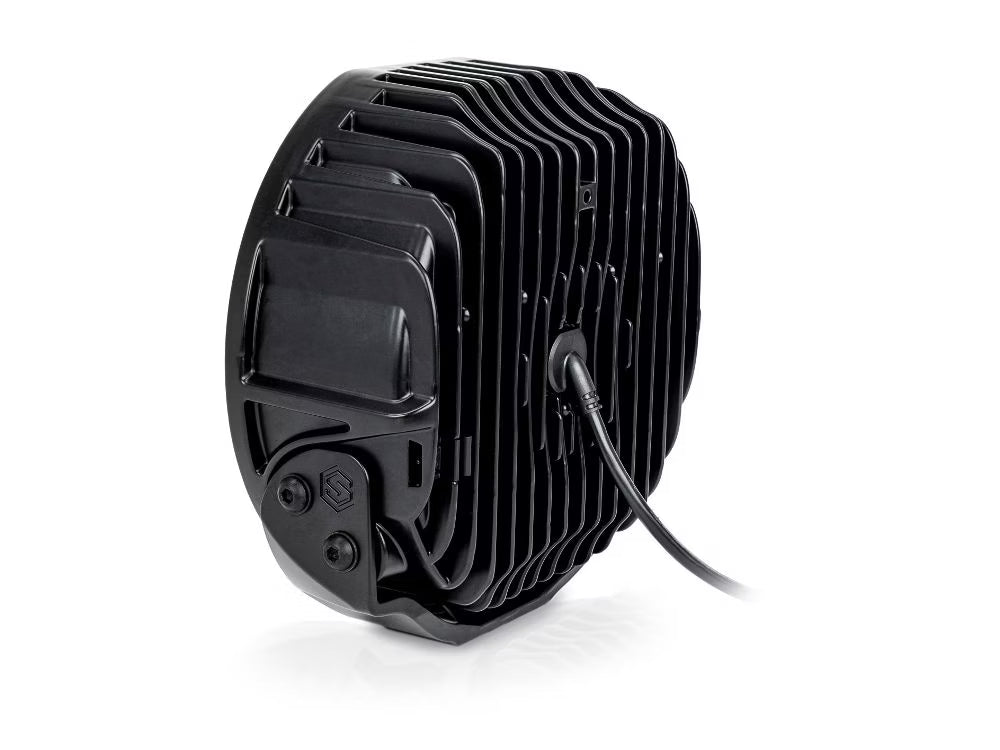 LED Extraljus Sentinel Black 9" med E-Boost – närbild